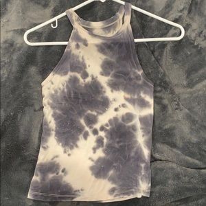 Tie dye crop top